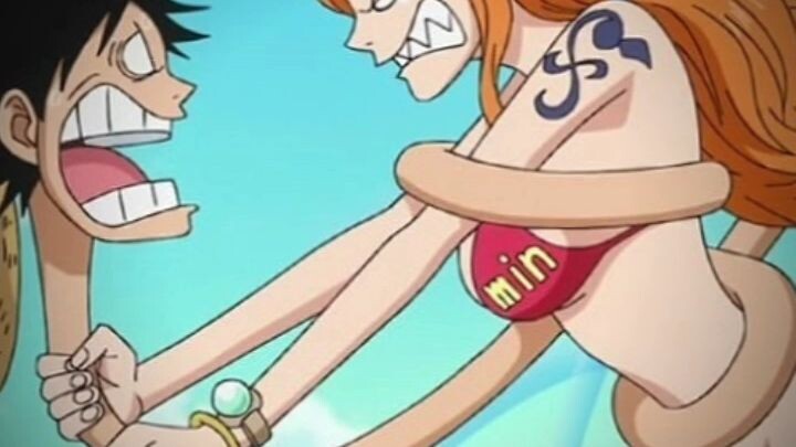 🍊x🍖#nami Luffy