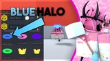 How Much I SPENT For The BLUE HALO.. Tower Of Hell Roblox!