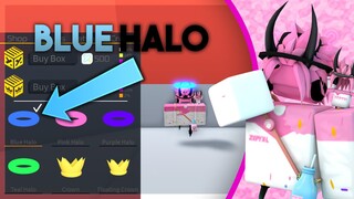 How Much I SPENT For The BLUE HALO.. Tower Of Hell Roblox!