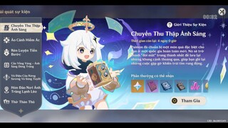 N10/T10/2025 món quà lưu giữ ký ức • luna 1 • chuyến thu thập ánh sáng • genshin impact 6.0