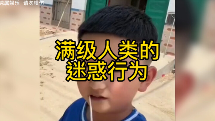 Confusing Behaviors of a Max-Level Human 1