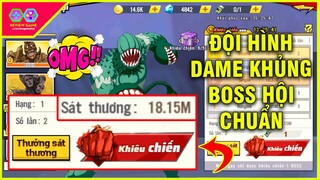 One Punch Man: The Strongest - Đây Là ĐỘI HÌNH BOSS HỘI Gây Dame KHỦNG & Được Ưa Chuộng Nhất