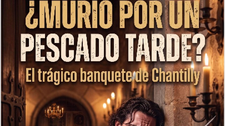 ¿Se quitó la vida por un pescado? La absurda tragedia de Chantilly 🐟🗡️