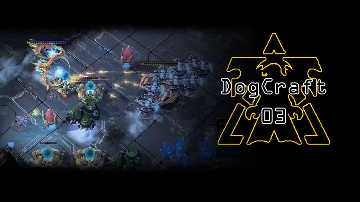 In the base, no mines are mined, no units are built—just a few Storm units. How ridiculous! [DogCraf