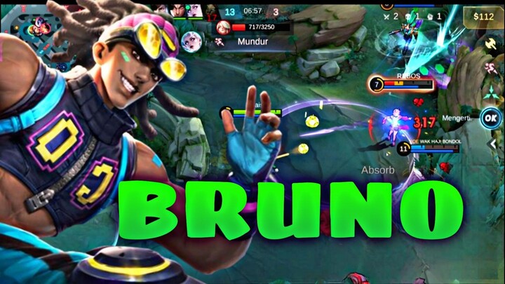 Tunggu Bruno Late Game!!! Auto Winn !!!