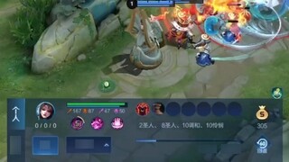 Diao Chan got five kills in 32 seconds at the start? ??? ??? what the f**k??? It feels like the five