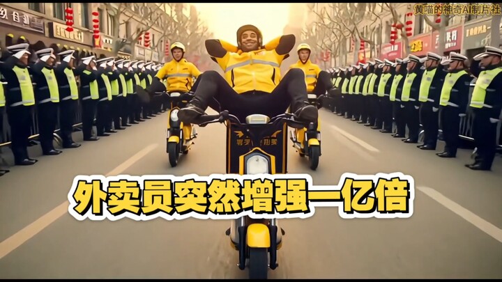 Delivery Driver Suddenly Gets 100 Million Times Stronger