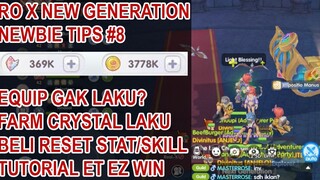 FARM CRYSTAL UPDATE CEPAT LAKU, ENDLESS TOWER  #TIPS PART 8 - Ragnarok X Next Gen