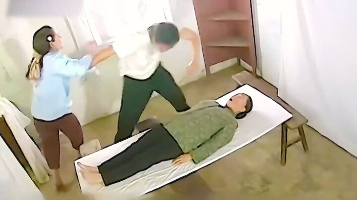 A young couple was fooling around in front of the mortuary, only to accidentally bump into the body—