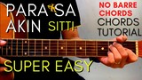 SITTI - PARA SA AKIN Chords (EASY GUITAR TUTORIAL) for Acoustic Cover