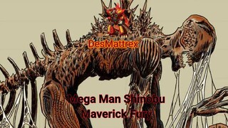 Mega Man Shinobu Maverick Fury Trailer Godzilla Requiem Fan Animations DesMattrex