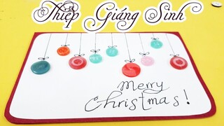 Cách Làm thiệp đơn giản - Thiệp giáng sinh  - DIY Christmas - Handmade Christmas Greeting Cards