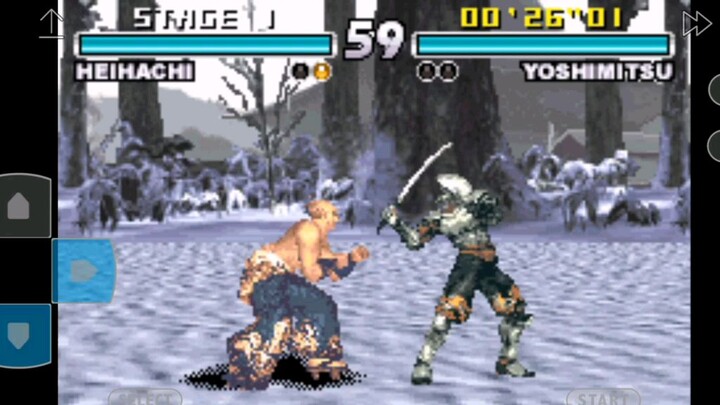 Tekken Advance | Heihachl  vs Yoshlmltsu | GBA