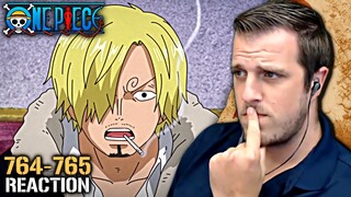 SANJI LEAVES THE CREW?!  | One Piece Episode 764 & 765 REACTION