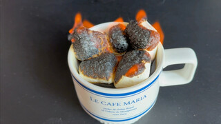 Consume the remaining marshmallows