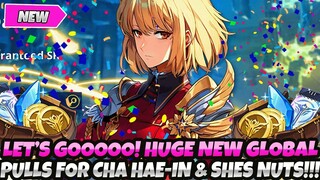 *LET'S GOOOOOOO!* HUGE NEW GLOBAL SUMMONS FOR CHA HAE-IN! SHE'S NUTS!!! (Solo Leveling Arise Banner)