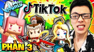 TIKTOK MINI WORLD PHẦN 3: QUẨY LÊN NÀO ANH EM !!! | MR VỊT KHÁM PHÁ TIK TOK MINI WORLD VIỆT NAM