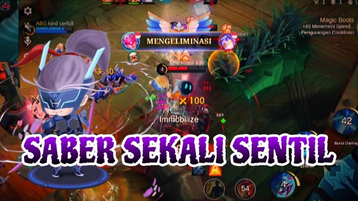 SABER SENTIL SEKALI