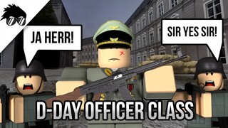 I'M IN CHARGE HERE! | Roblox D Day Gameplay | Officer Gamepass