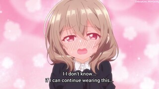 Shiori senpai is embarassed to wear Takuma's Jacket | My Tiny Senpai Episode 1