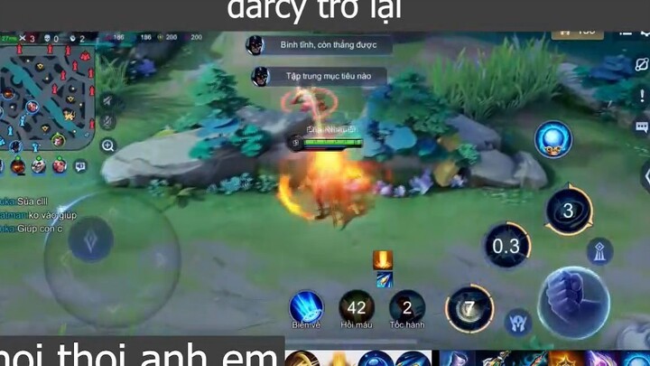 darcy trở lại p4 #choithoianhem