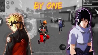 Naruto Vs. Sasuke Full Gameplay - Free Fire Battleground