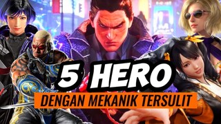 INILAH 5 HERO TEKKEN 8 DENGAN MEKANIK TERSULIT | #INFOGAME