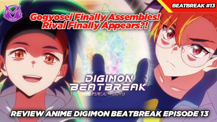 Karakter Baru! Gogyosei Dan Tim Tactics! Review Anime Digimon Beatbreak Episode 13