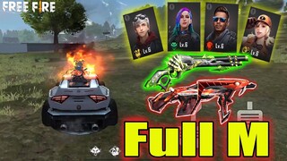 Thử Thách Lấy TOP 1 Bằng Chữ Cái - Sử Dụng Nhân vật + Súng + Đồ Có Chữ "M" | Free Fire