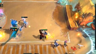 Eight Storms: "Apakah kamu tercengang? Ikatanku bisa menyerang secara kritis!"