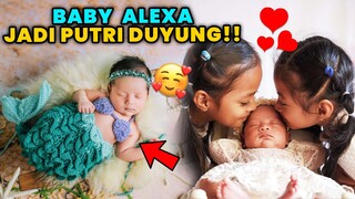 UBAH BABY ALEXA JADI LITTLE MERMAID PUTRI DUYUNG!! WOW LUCU BANGET!!