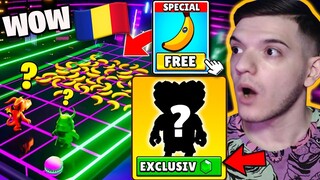 PRIMUL EMOTE SPECIAL din ROMANIA si NOUL SKIN GRATIS! Stumble Guys