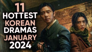 11 Hottest Korean Dramas To Watch in January 2024 [Ft. HappySqueak]