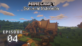 Membuat Kandang Untuk Ternak Kita! - Minecraft Survival Eps. 04