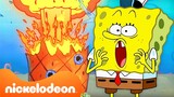 SpongeBob | “Operasi” Nanas 🍍 | Setiap Kali Rumah SpongeBob Dihancurkan | Nickelodeon Bahasa