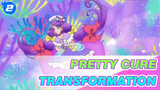 [Pretty Cure]Tropical-Rouge! 4 Girls' Transformation & Unique skills Compilation_2