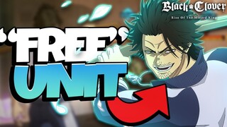 SEASON 1 YAMI WILL BE "FREE" ON GLOBAL. BLUE META ATTACKER & GEAR FARM UNIT - Black Clover Mobile