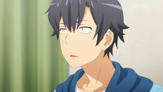 Komachi: Luckily you are my brother, otherwise I would really like to scold you