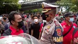 Aksi Unras 21 April 2022 penghadangan dan blokade jalan oleh Aparat menuju Gedung MPR/DPR RI