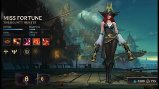 MISS FORTUNE GAMEPLAY | THE BOUNTY HUNTER | IOS WILD RIFT CLOSED BETA TESTING PHASE TWO