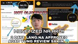 HOW TO SPEED UP YOUTUBE MONETIZATION? 2020, in just 2 days | 100% LEGIT | Tips and Adviced (Tagalog)