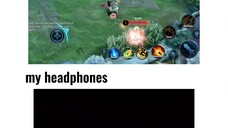 HOK #2| MY GAMEPLAY vs MY HEADPHONES