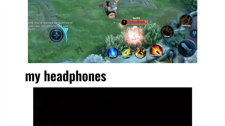 HOK #2| MY GAMEPLAY vs MY HEADPHONES
