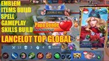 Lancelot Gameplay - Score (13-3-4) Top Global SK.Melon Maupipis - Mobile Legend 2020-FEB