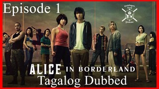 Alice in Borderland Episode 1 Tagalog Dubbed