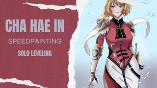 bahas Redesign Artbook sambil speedpaint | Cha Hae In speedpainting part 2