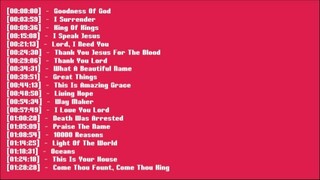 GOODNESS OF GOD ~ Christian Music Worship Songs With Lyrics Hillsong Playlist ~
