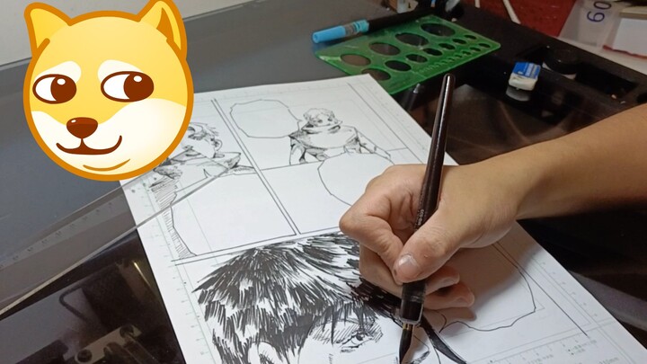 17岁，是学生，想画自己原创的JOJO故事