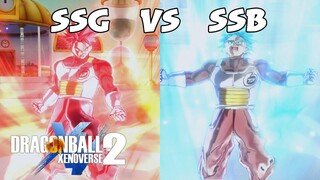 SSG vs SSB Skill Test | Dragon Ball Xenoverse 2 | DLC 13