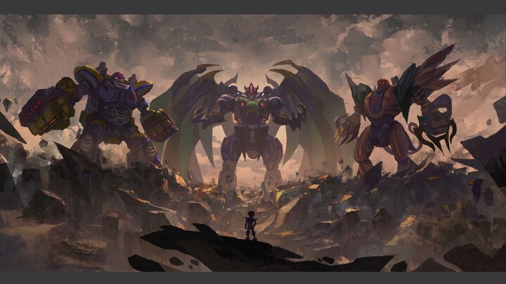 [ทาสี Three War Kings] Luoluo เส้นทางของ King of Machine War ไม่ใช่เรื่องง่าย (ภาพประกอบแฟน The Adve